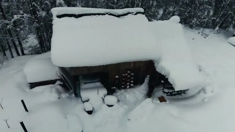 Dunwallace And Surrounding Land, Under Heavy Snowfall
