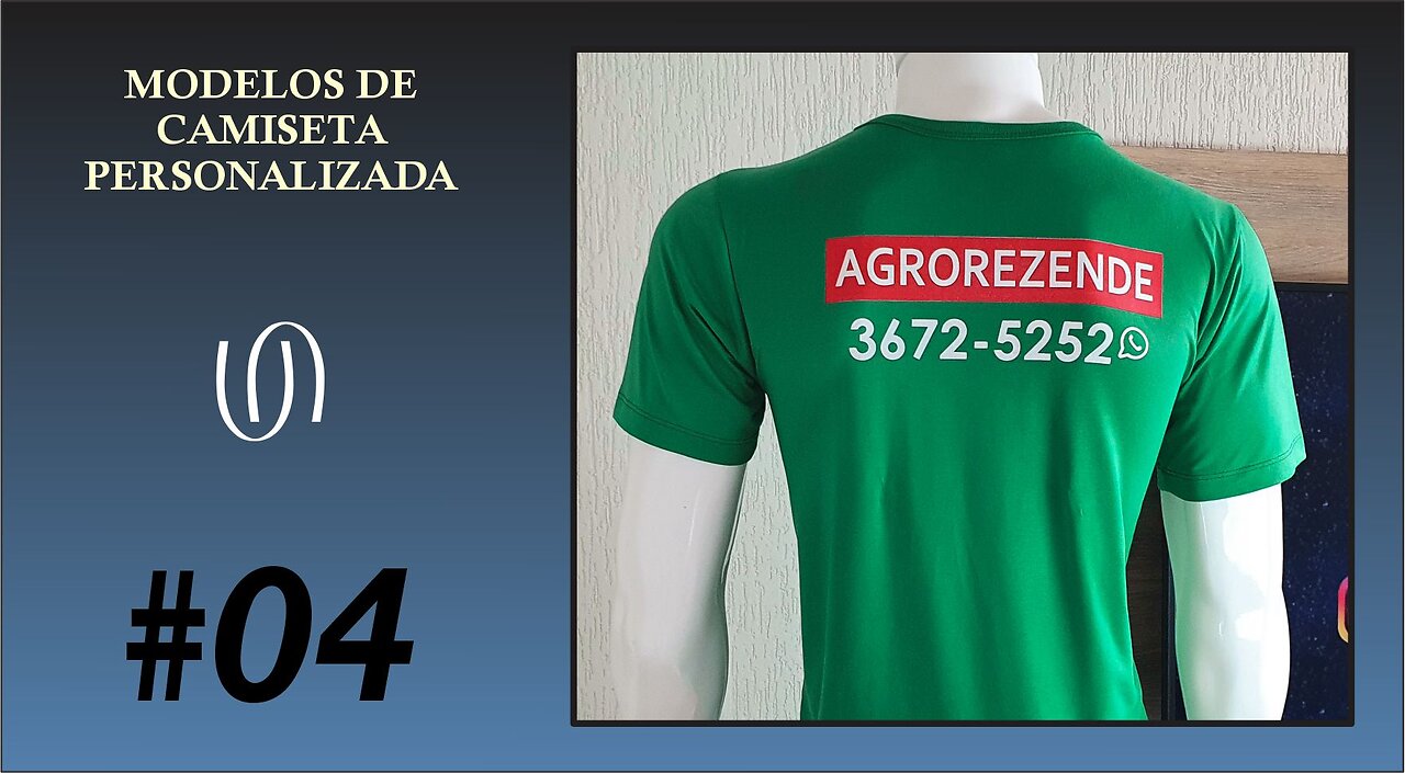 Seis Modelos de Camisetas Personalizadas - Dezembro de 2022 - #uniformes #camisaria