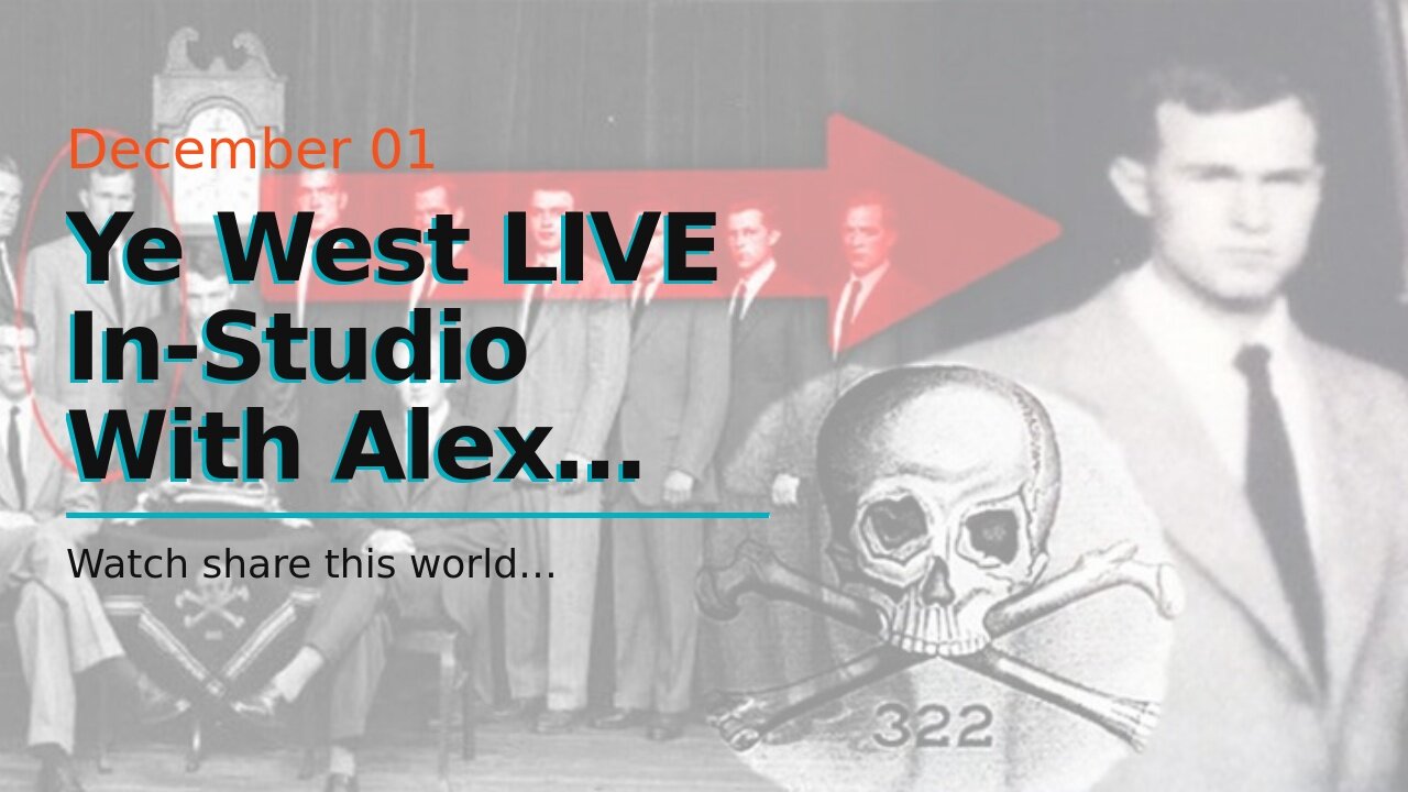 Ye West LIVE In-Studio With Alex Jones! Uncensored, Unchained, Raw – WATCH LIVE NOW!