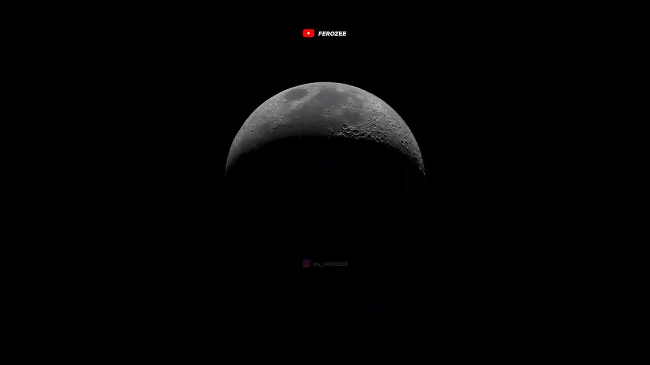 Moon 🌙 space video