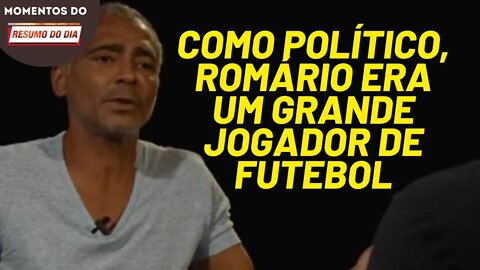 Romário diz que prefere Bolsonaro a Lula | Momentos do Resumo do Dia