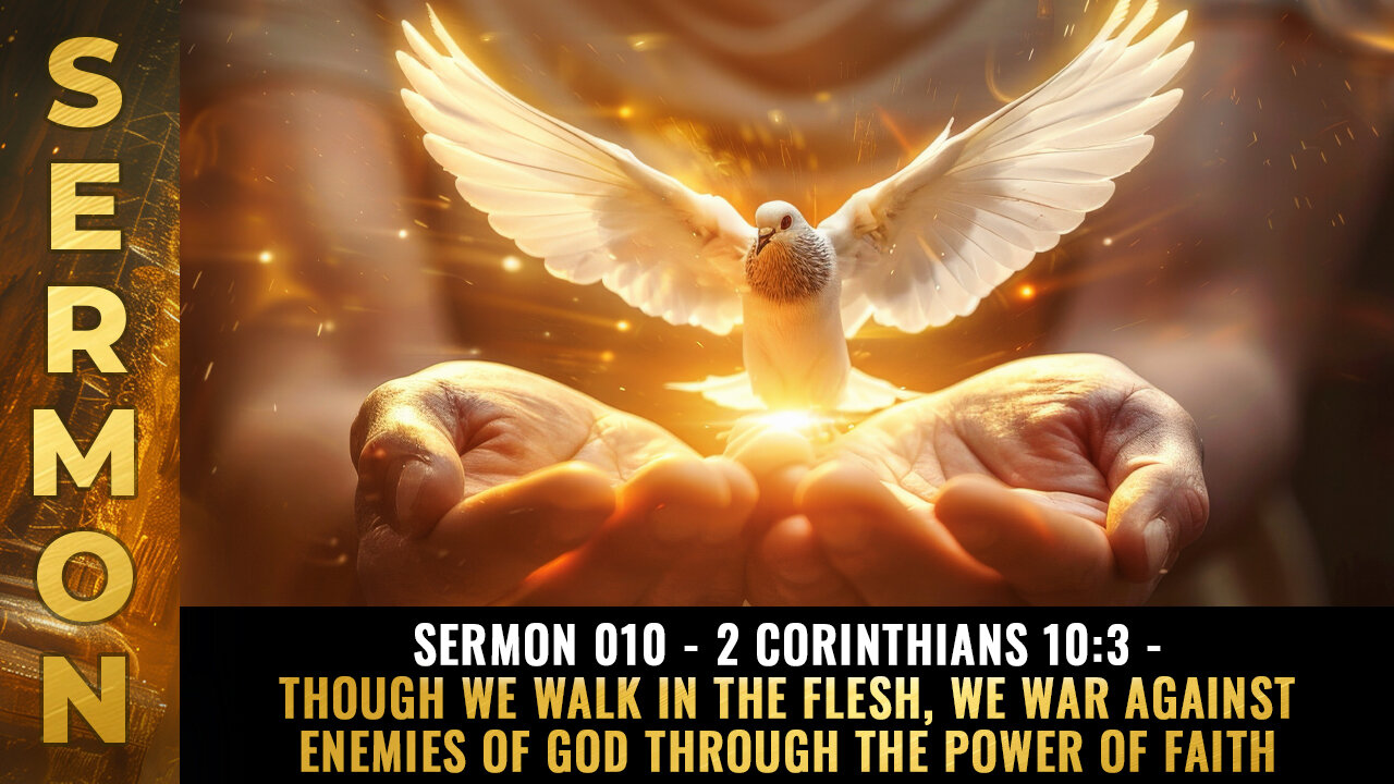 Sermon 010 - 2 Corinthians 10:3 - Though we walk in the flesh...