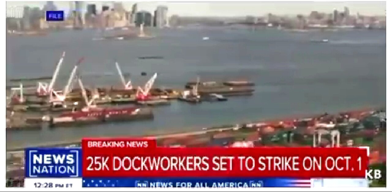 PORT WORKERS PREPARE TO STRIKE OCT 1ST… 👀 CHRISTMAS MAY BE CANCELED 🚨