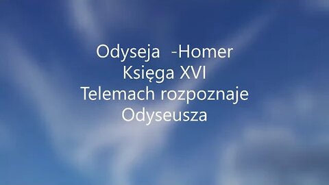 Odyseja -Homer Księga XVI audiobook