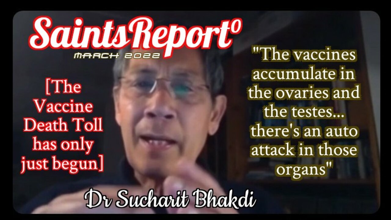 ⚫V970. 🚨DR Sucharit Bhakdi how the spike proteins affect babies