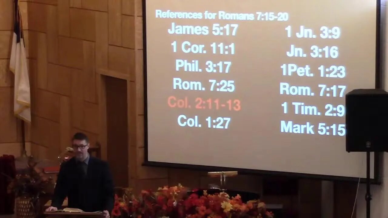 Romans 7:15-20 cont. (Sunday School) 10/10/21 A.M.
