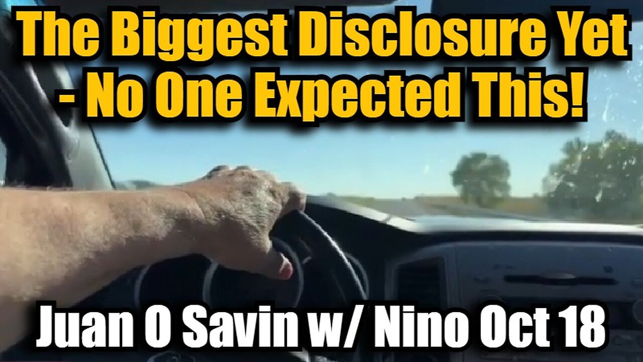 Joan O Savin 10/18/24: The Biggest Disclosure Yet - No One Expected This!