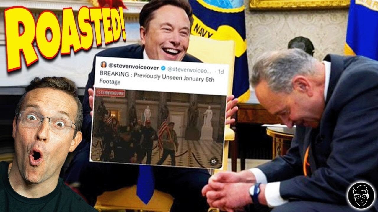 Elon Musk's SAVAGE January 6th Meme BREAKS Internet, RATIOS Dem Leader Chuck Schumer |'Delete This?'