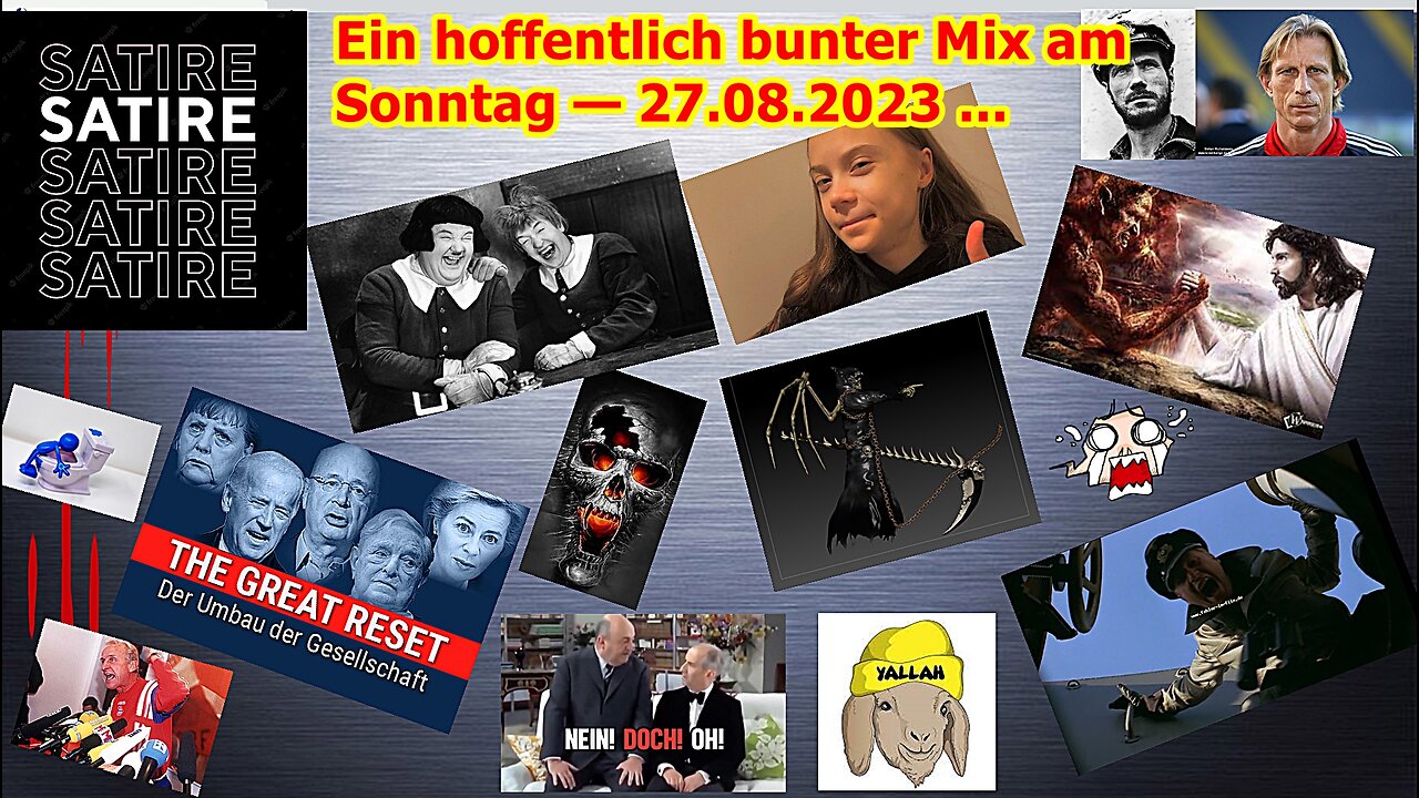 Ein hoffentlich bunter Mix am Sonntag — 27.08.2023 ...