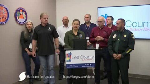 Evacuation Press Confrence