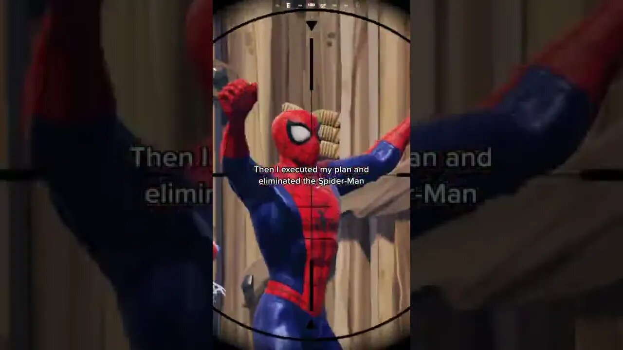 I Became a Fake Spider Man 🙁 Fortnite Shorts