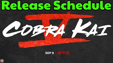 Cobra Kai Season 5 RELEASE TIMES #shorts