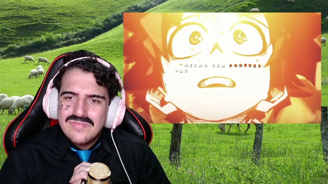 PASTOR REACT Rap do Midoriya e All Might - O HERÓI DENTRO DE MIM | Ft. @Tauz Oficial |