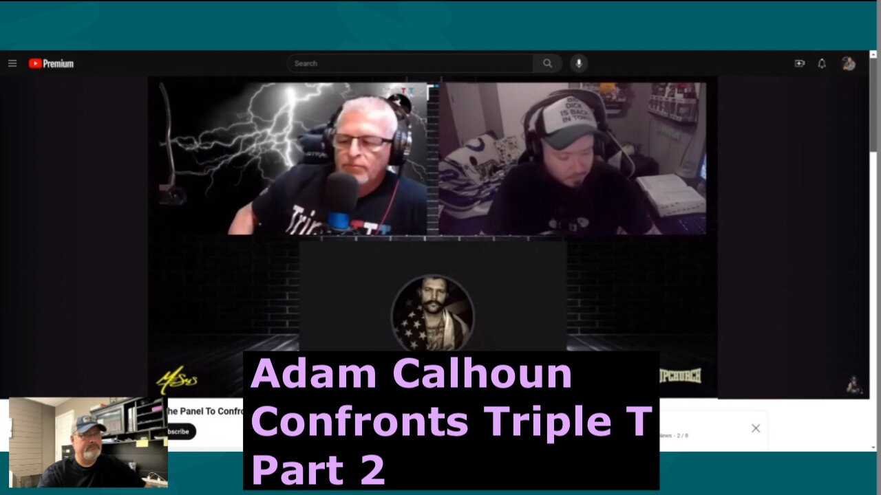 Adam Calhoun Confronts Triple T Part 2. Adam talks about trolls, anger, Upchurch, and Tom McDonald.