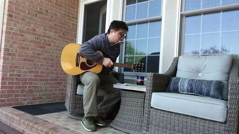 New video porch guitar