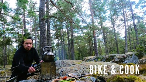 BIKE AND COOK IN A SWEDISH FOREST