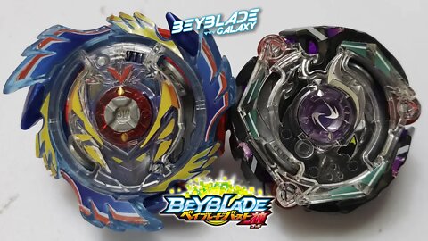 GOD VALKYRIE .Z.Ev vs KREIS SATAN .Hr.Ym - Beyblade Burst ベイブレードバースト