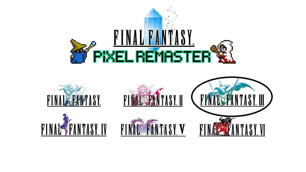 Final Fantasy Pixel Remaster - FF III Intro