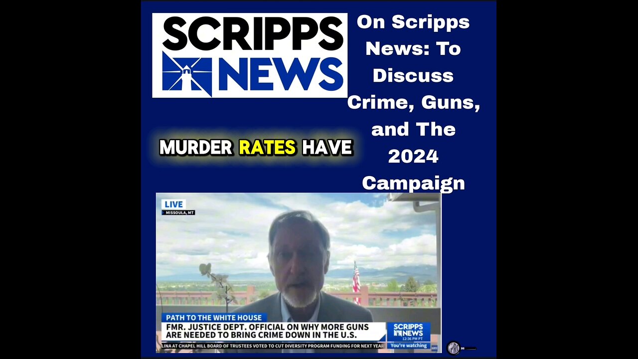 On Scripps News: To Discuss Crime, Guns, and The 2024 Campaign