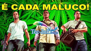 CONFIRMADO! Jogar GTA V Fumando Maconha Pode Fazer A Pessoa Confundir O Mundo Real E O Virtual GTA 5