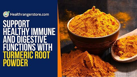 Support healthy immune and digestive functions with Turmeric Root Powder