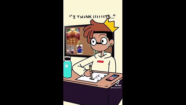 funny video of a student