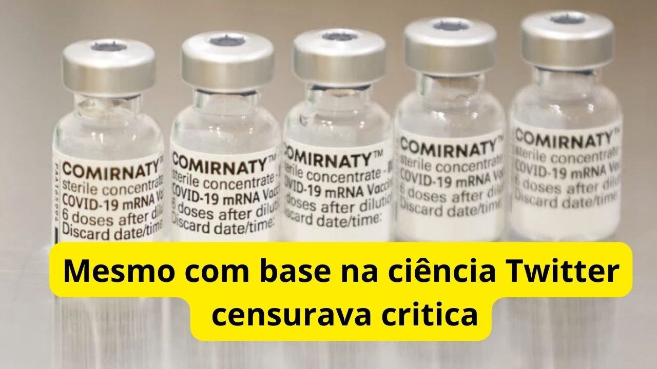 Gravíssimo: Diretor da Pfizer tinha contato no Twitter para censurar críticos
