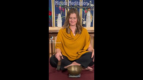 Minute Meditation with Lyndsay Pennington rom MeditationMount.org