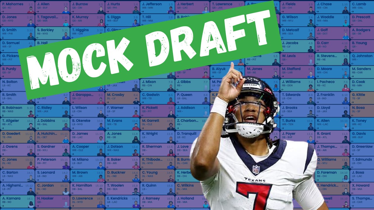 Mock Draft Monday, Multiple Mock Drafts!
