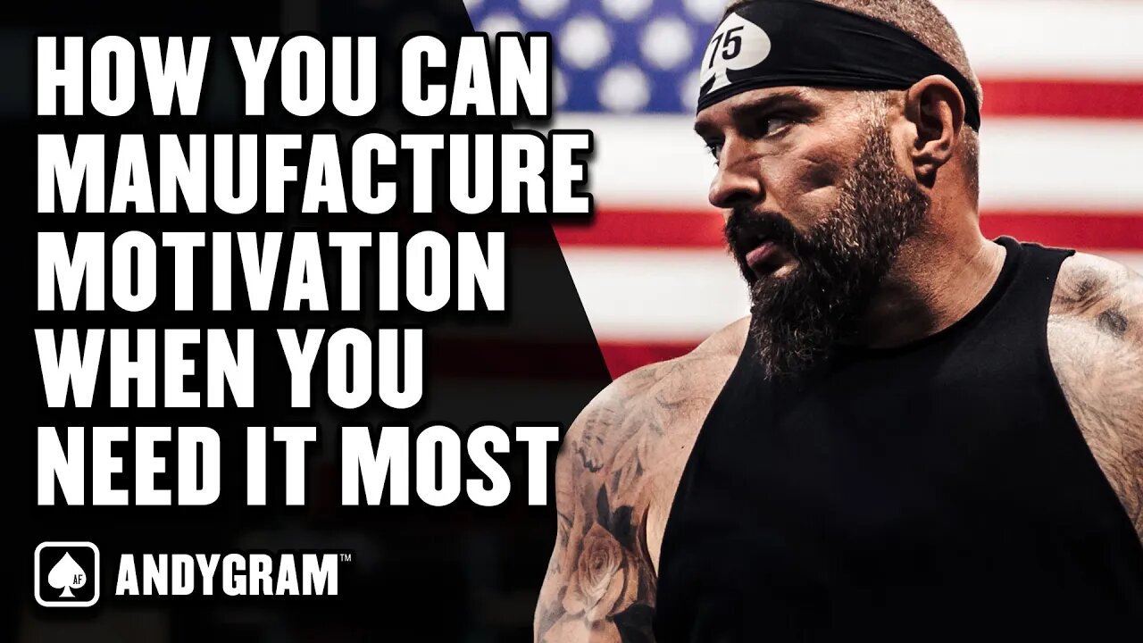 How High Achievers Manufacture Motivation To Dominate Every Day - Andygram