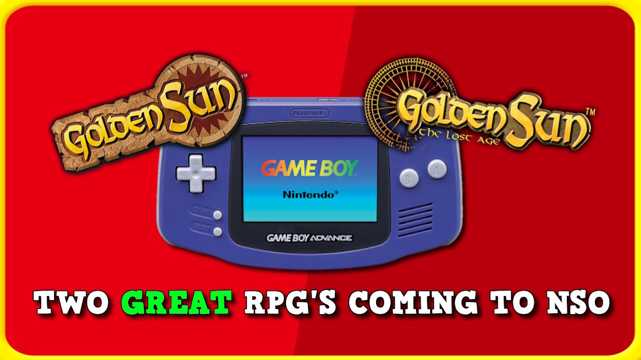 Both GBA Golden Sun Games Coming to NSO Expansion Pack