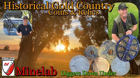 Historical Gold Country Coins & Relics Metal Detecting