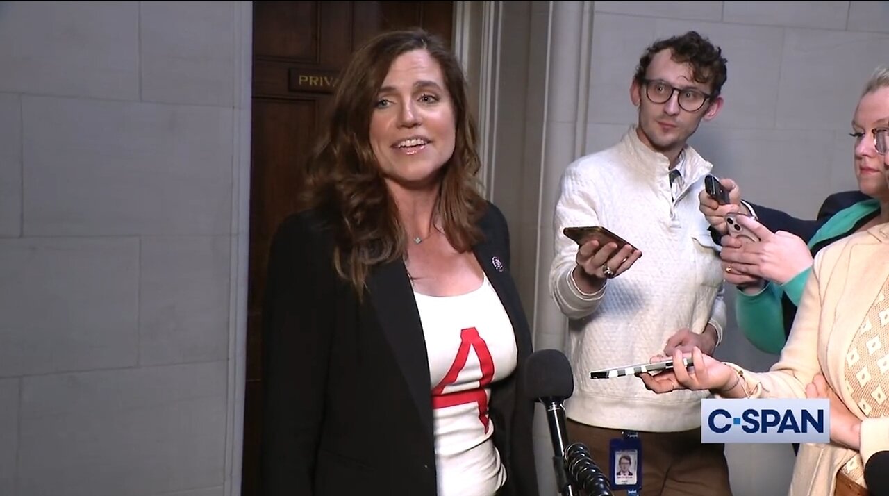 Rep Nancy Mace Explains Why She Wore a Shirt With the Letter "A" On It