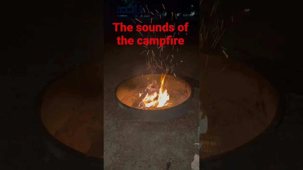 Campfire Sounds #asmr #shorts