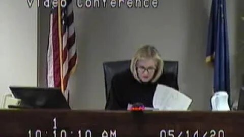 Balle matter before Clark County Family Court Judge Rhonda Forsberg 5/14/20