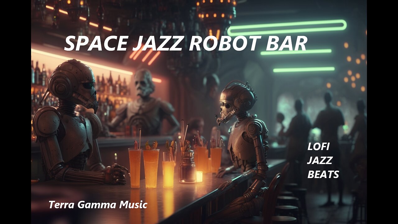 Space Jazz Music at Robot Cantina - chillin - lofi - work - study - dream