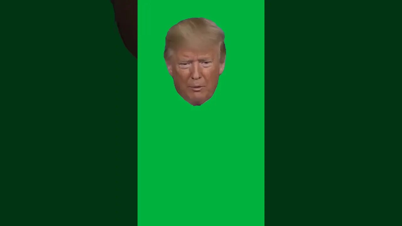 Green Screen – Trump I am the president of the us