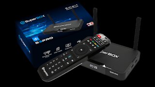 The All NEW Superbox S3PRO with Smart Remote.