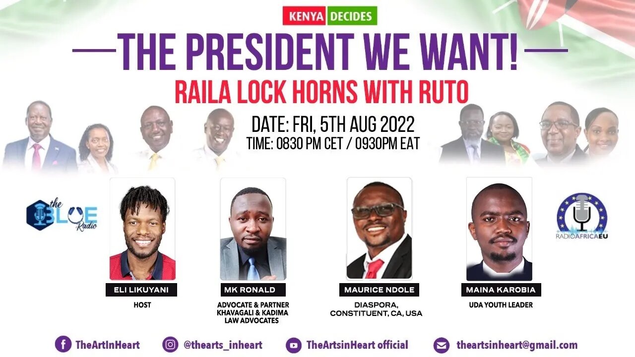 RAILA & RUTO LOCK HORNS IN THE FINAL STRETCH || THE PRESIDENT WE WANT