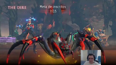 (Dota 2) Parando a broodmother com WR de arcana