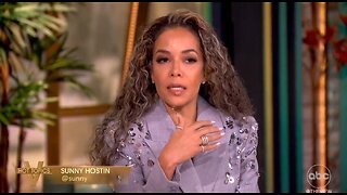 Sunny Hostin Claims Trump Ran For President To Milk Government Out Of Money