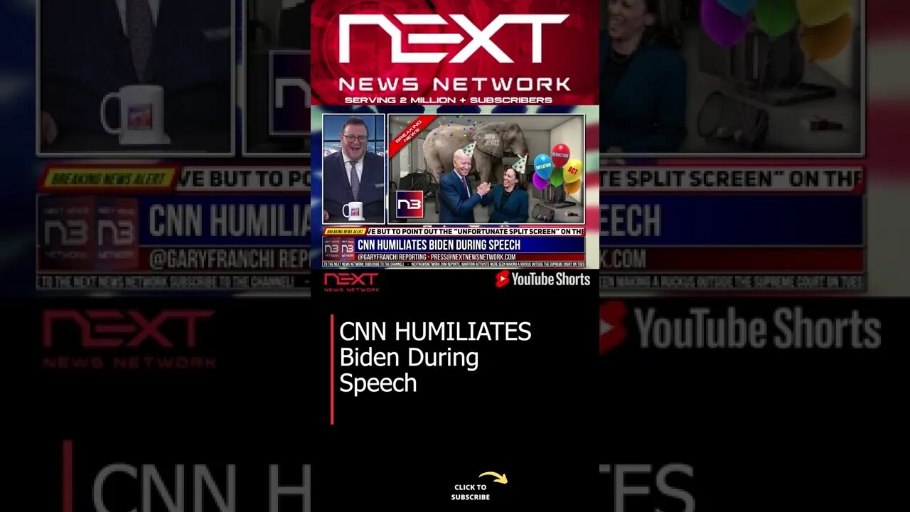 CNN HUMILIATES Biden During Speech #shorts