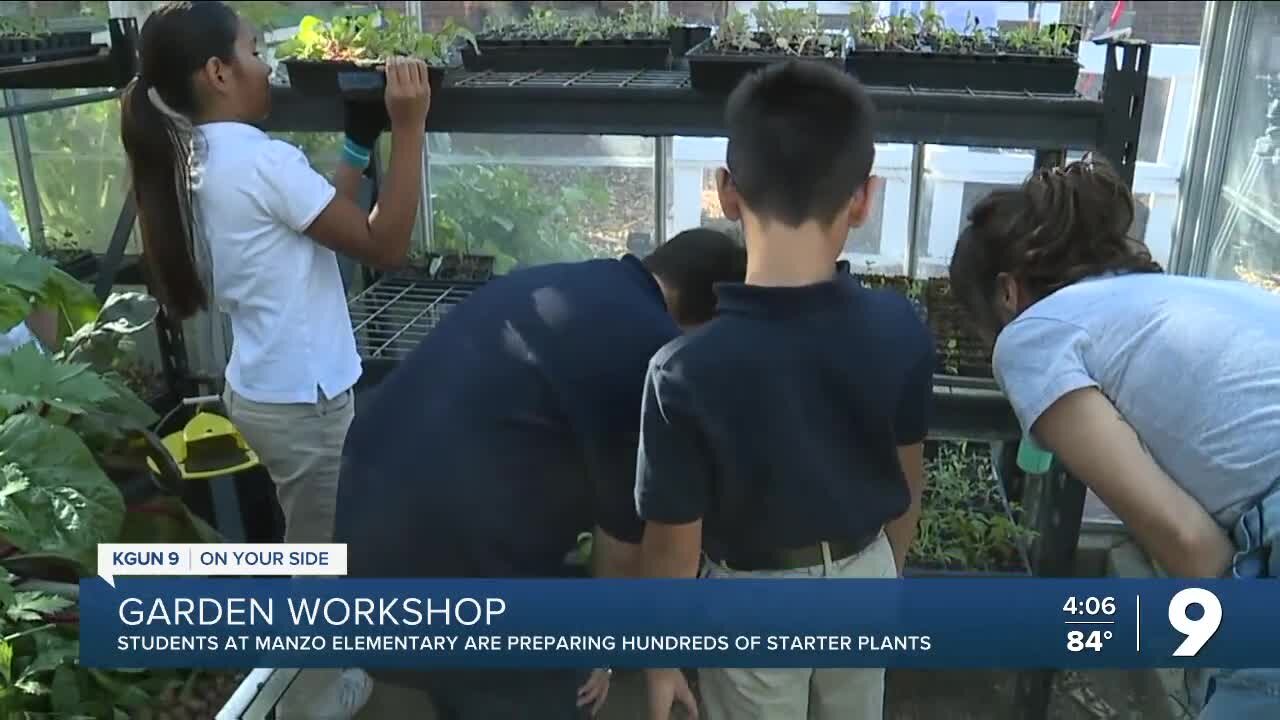 Manzo Elementary School's garden and ecology programs leads the way in TUSD