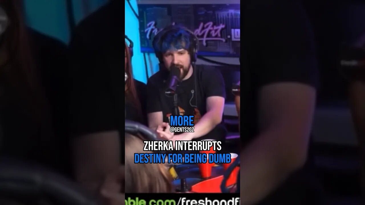 💥Zherka Interupts Destiny For Being DUMB 💀@JonZherka @FreshFitMiami #shorfs