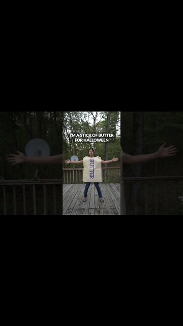 I'M A STICK OF BUTTER FOR HALLOWEEN