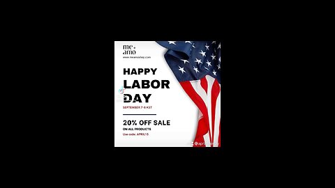 Refill all your empties with this Meamo Labor Day quickie sale 20% saved with APRIL15