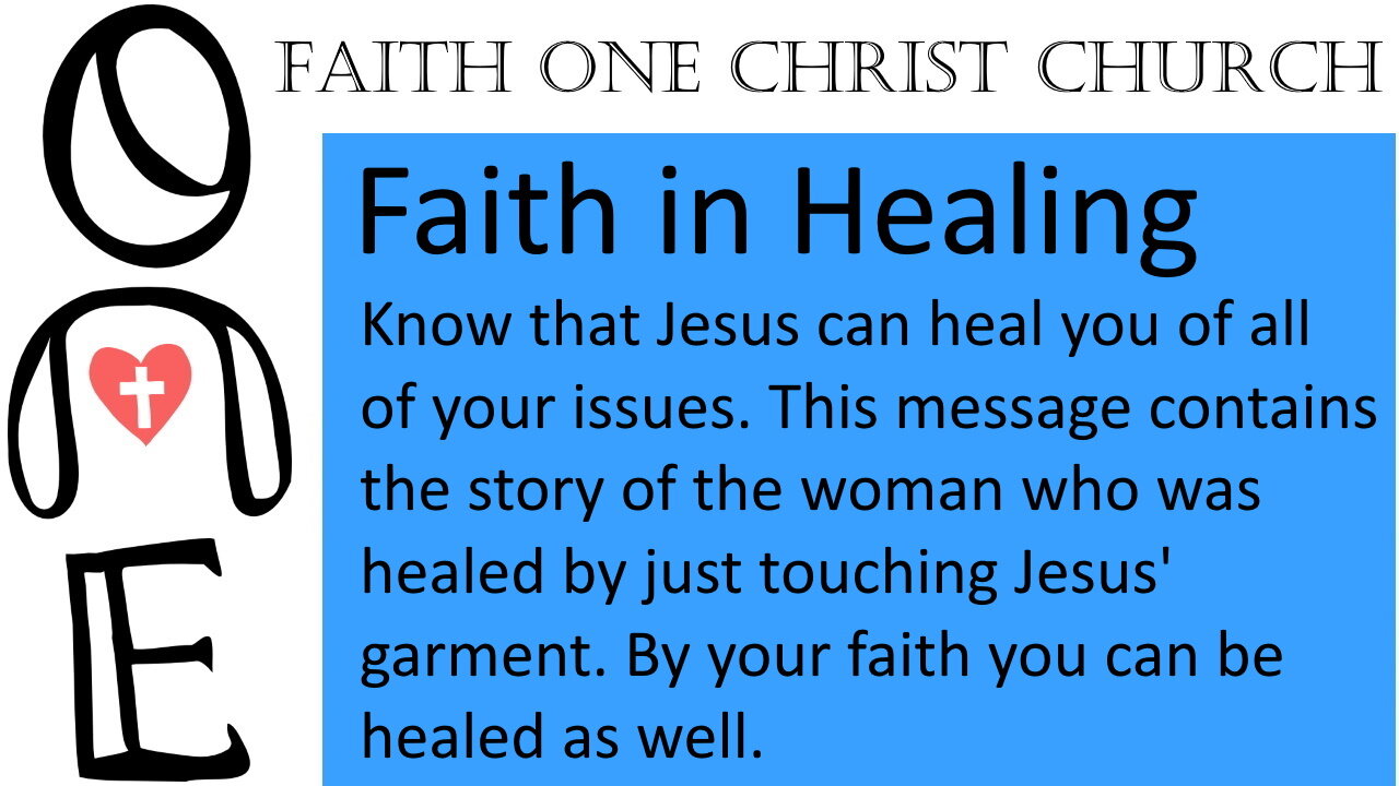 Faith in Healing