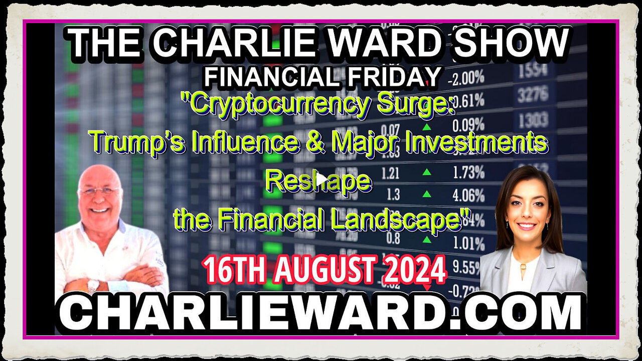 CRTPTO CURRENCY SURGE - FINANCIAL FRIDAY WITH DREW DEMI - 16TH AUGUST 2024