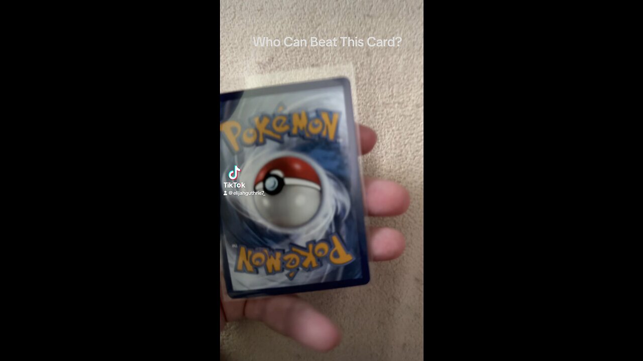 Who Can Beat This Pokémon Card?