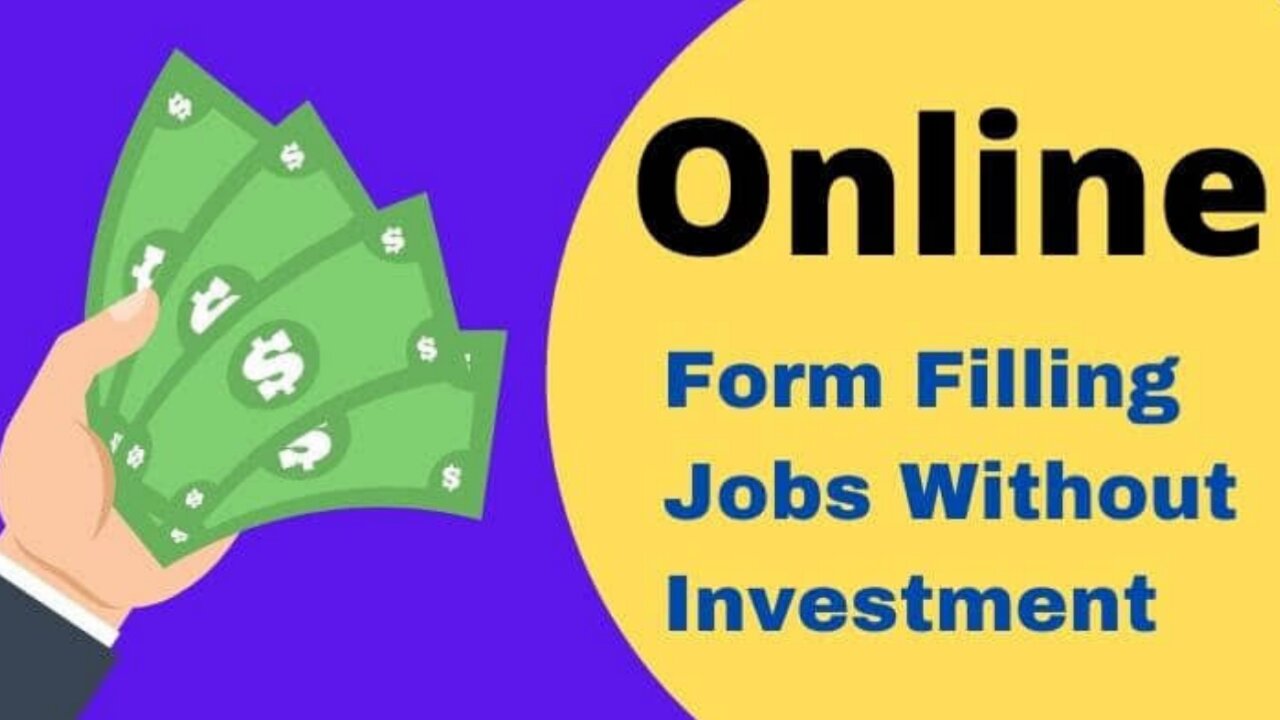 Form Filling Jobs Online | Free Online Eraning Money | Without Investment Form Fill Eran Money Site